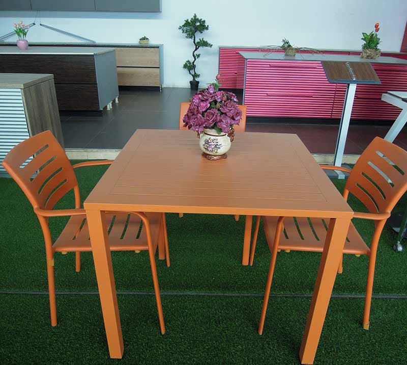 Aluminum Folding Table and Chairs